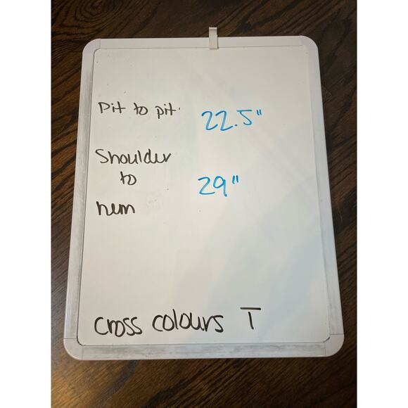 Vintage Cross Colours T-Shirt Colorful Rainbow Post Hip Hop Nation Yadig XL Y2K - Picture 7 of 7